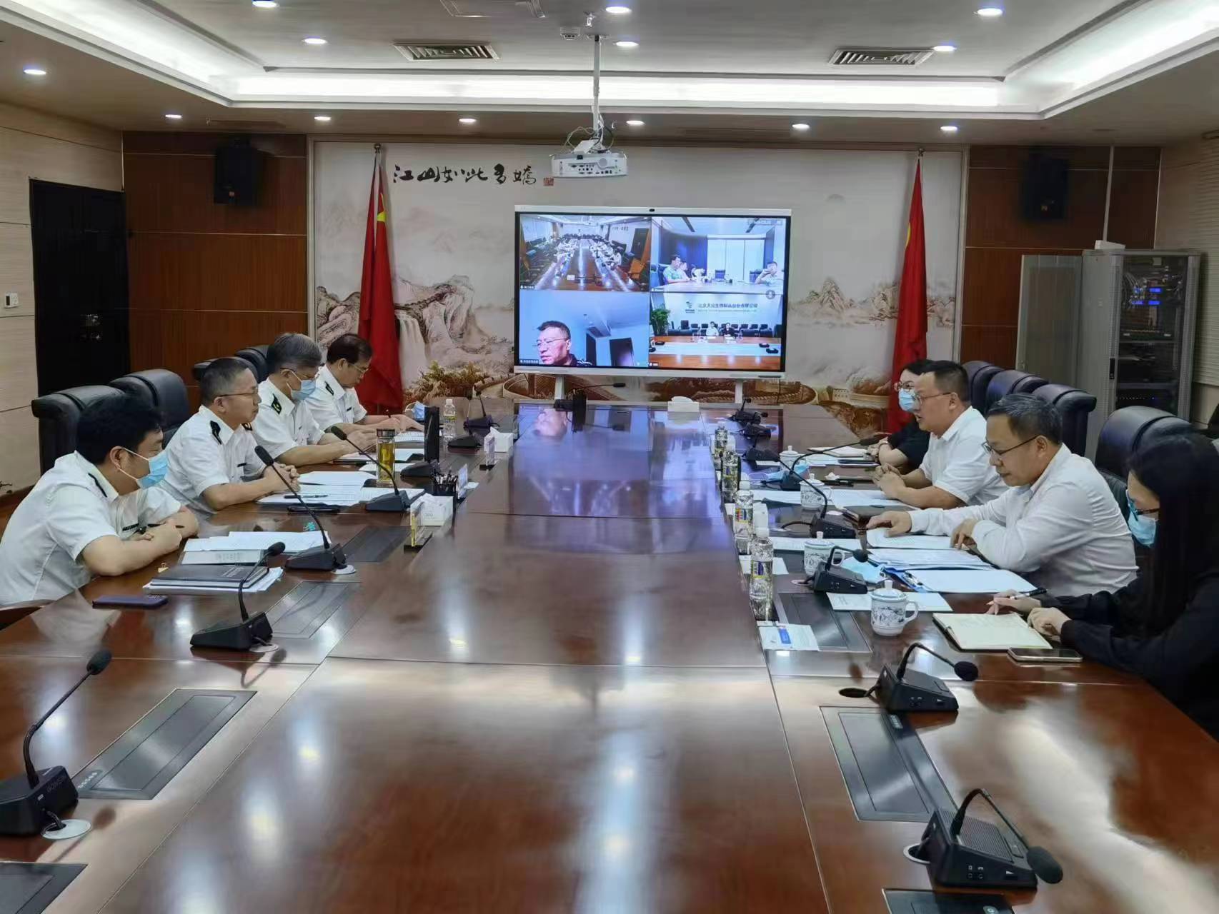 ?？诤ｊP與高新區(qū)等相關部門與企業(yè)進行磋商。?？诤ｊP供圖