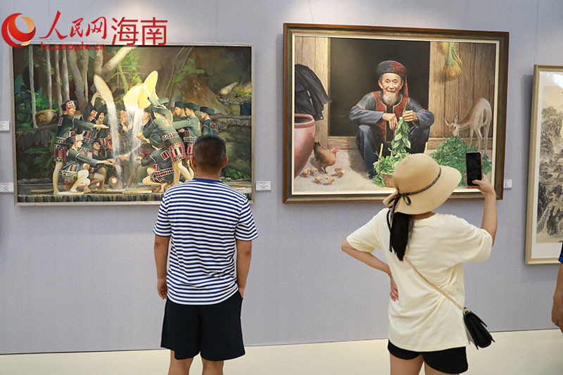 參展作品。人民網(wǎng) 孟凡盛攝