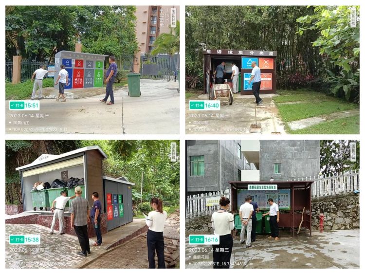 簡篇-五指山市住建局聯(lián)合執(zhí)法再行動，提升分類促管理