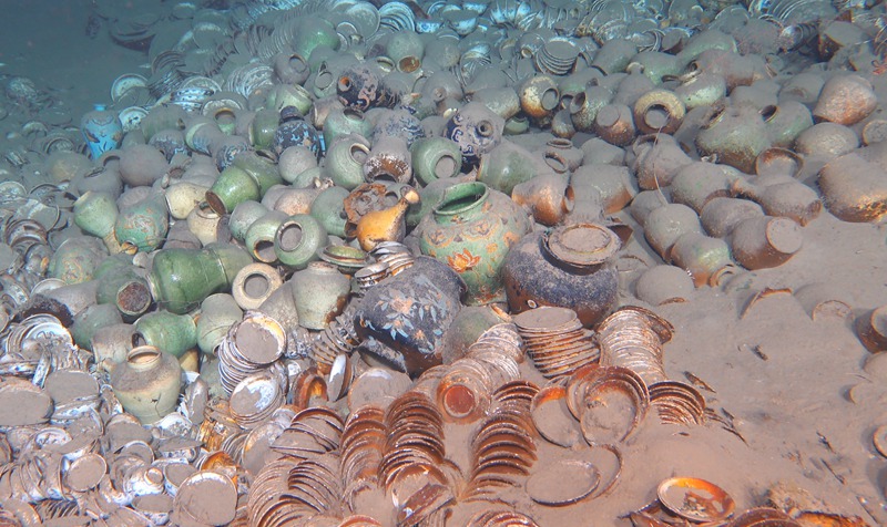 南海沉船出水文物圖片。中國(guó)（海南）南海博物館供圖